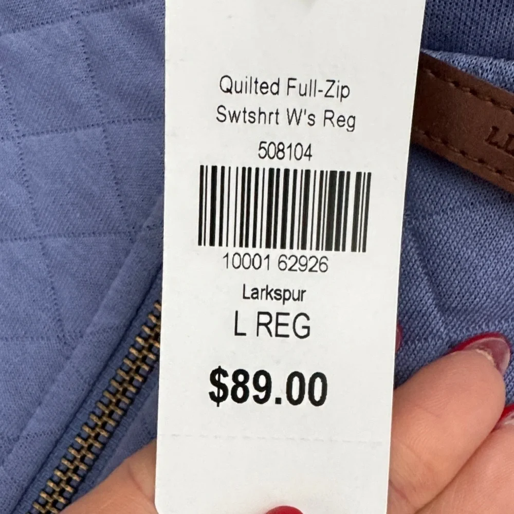 L.L. Bean Light Blue Knit Top - Picture 8 of 8